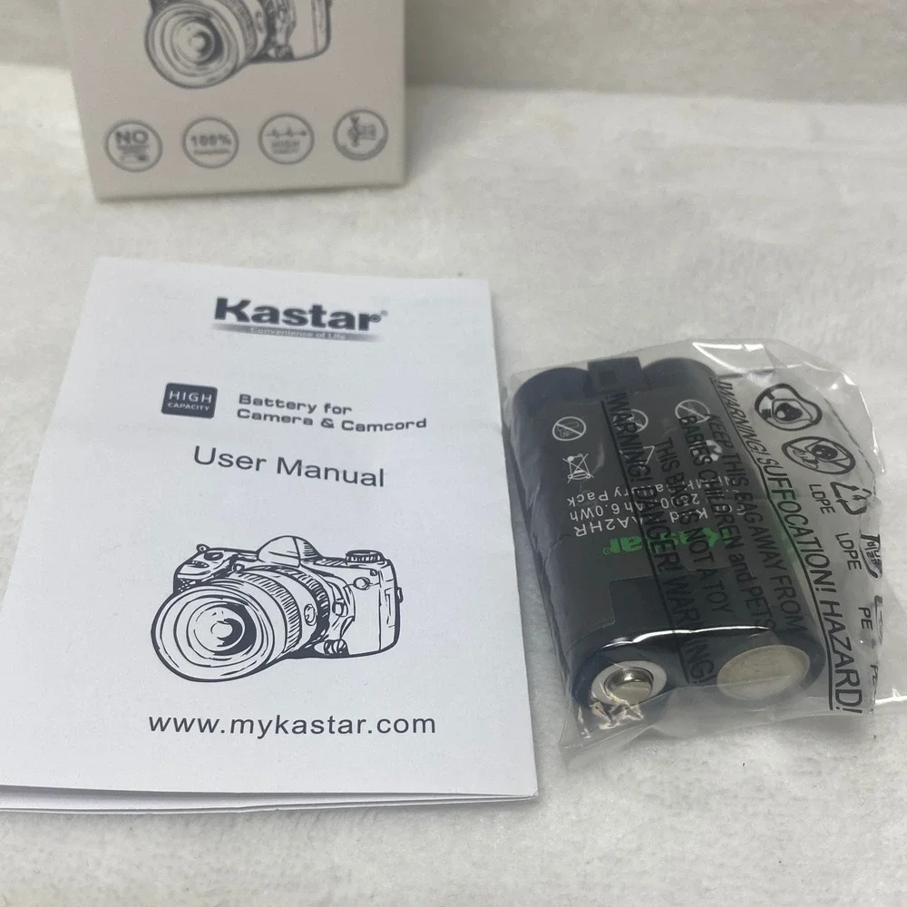 Kastar‎ High Capacity Battery for Camera Camcord User New